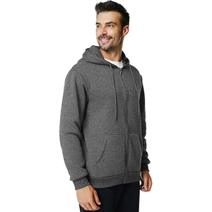2025 dernière conception nouvelle personnalisée hommes sweats à capuche Fitness dernière conception hommes fermeture éclair sweats à capuche fabriqués au Pakistan hommes fermeture éclair sweats à capuche - Product Image 3