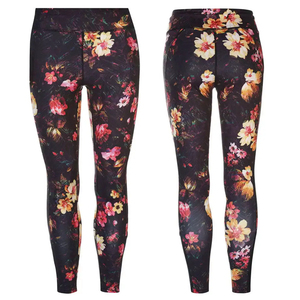 Leggings deportivos para correr acampanados sostenibles de cintura alta Leggings de Yoga de color sólido con cierre de cintura elástica - Product Image 3