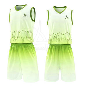 Ensemble d'uniformes de basketball pour hommes personnalisés 2025, nouveau design, respirant, de haute qualité, maillot de basketball complet et short, taille plus, imprimé - Product Image 6
