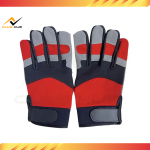 Gants de travail tactiques mécaniques en coton avec fermeture magnétique antidérapante Gants d'équitation d'hiver Cyclisme Ski Extérieur - Product Image 3