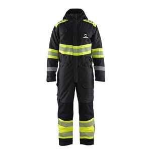 Camisa de Trabajo de Alta Visibilidad, Manga Larga, Material de Poliéster de Primera Calidad con Cintas Reflectantes - Product Image 1