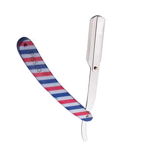 Navaja de Afeitar de Acero Inoxidable de Borde Recto Pissco de la Mejor Marca, Navaja de Afeitar Plegable de Borde Recto, Navajas de Afeitar Manuales para Barba - Product Image 3