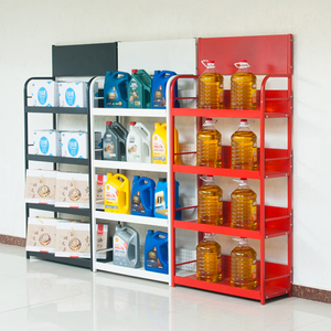 Présentoir de comptoir en métal personnalisé avec panneau de logo de marque pour bouteilles de lubrifiant automobile d'huile moteur (MAHESH FABRICTOR) - Product Image 4