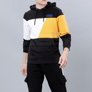 Venta al por mayor de sudaderas con capucha de alta calidad para hombre sólido diseño personalizado ropa informal para adultos 100% algodón transpirable invierno - Product Image 4