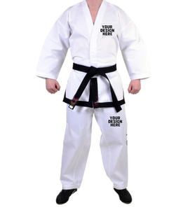 Vente en gros d'uniformes de karaté personnalisés Costumes de kung-fu en coton pour adultes Ensembles de kung-fu d'entraînement du Pakistan Vêtements de sport de taille XL XXL - Product Image 4