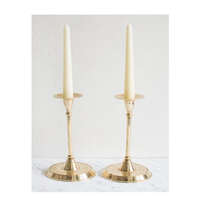 Ensemble de 3 bougeoirs de différentes tailles en fer couleur or bougeoir photophore pour la fête de mariage usage décoratif - Product Image 2