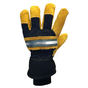 Gants de travail en cuir pour hommes, gants de sécurité pour les mains, logo personnalisé, gants de travail en cuir de sécurité à bas prix - Product Image 2