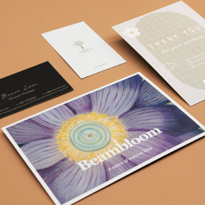 Cartes de visite en tissu - Design personnalisé, texture premium, papier 300g, 90mm x 54mm - Product Image 2