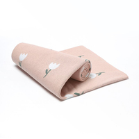 Dernière conception 2025 – Couverture bébé moderne en coton biologique tissé, anti-bactérienne, avec logo personnalisable, pour usage extérieur