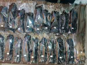 100 pour cent naturel indien ondulé cheveux vierges donneur unique cuticule aligné Double dessiné qualité brute doux non traité longue durée - Product Image 2