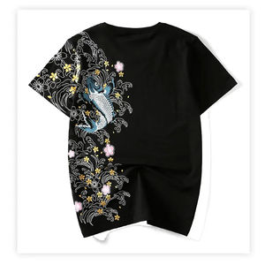 Camisetas Bordadas de Algodón Casuales de Nueva Llegada, Precio Económico, Antiarrugas, Diseño de Alta Calidad y Gran Demanda - Product Image 2