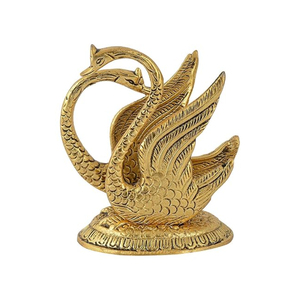 Servilletero único y atractivo en forma de pato con servilletero lujoso de color dorado para decoración de mesa de fiesta - Product Image 5