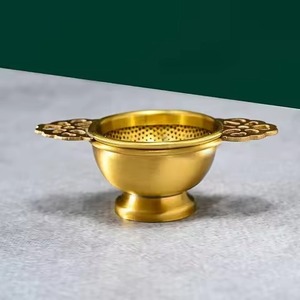 Superior Quality Pure Brass Woven <b>Tea</b> Strainers Best Selling Product Excellent Brass Loose <b>Tea</b> <b>Infuser</b> - Product Image 3