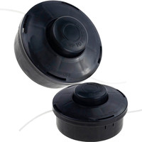 Tête de coupe pour débroussailleuse thermique, bobine de fil de coupe DIY de qualité industrielle, lame métallique 115 mm, pour moteurs 4 temps et 2 temps, hauteur de coupe 70 mm, pour jardin