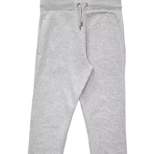 Pantalon de jogging décontracté pour homme, coupe ajustée, taille mi-haute, en tissu de laine pour l'automne et l'hiver, avec étiquettes personnalisées et logo privé - Product Image 1