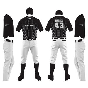 Cheap Price Team Wear Men Sports Wear Baseball Uniform Set With Low MOQ Baseball Uniform <b>for</b> <b>Sale</b> in Best Prices - Product Image 1