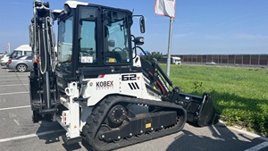 La mejor calidad Hidromek HMK 62T Cargador Retroexcavadora Kubota Euro5/EPA Motor Bomba KVM Sistema PLC Caja de cambios tipo oruga Motor de rodamiento Koyo - Product Image 4