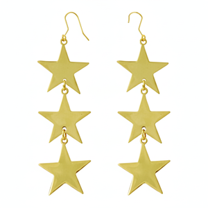 Ensemble de bijoux en laiton Babelicious & Celebutante Organum - Collier et boucles d'oreilles finition dorée métallique, parfait pour un usage quotidien - Product Image 4