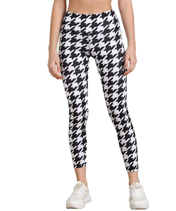 Vente chaude nouvelle mode impression patchwork leggings yoga fitness quatre aiguilles six lignes pantalon pour femme - Product Image 1