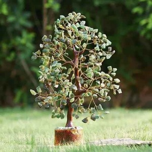 ต้นไม้คริสตัลอะเวนจูรีนสีเขียวธรรมชาติที่มีความต้องการสูงสำหรับการเติบโตทางจิตวิญญาณและฮวงจุ้ยที่มีคุณภาพและราคาส่งออก - Product Image 3