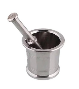 Mortier Okhali en aluminium 2025, vente chaude, broyage et écrasement faciles, bol de broyage traditionnel, matériau métallique durable - Product Image 6