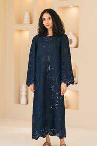 Tout nouveau produit vestido femmes vêtements beau travail brodé à manches longues Vyshyvanka bohème longues robes ukrainiennes en lin - Product Image 2