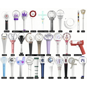 DMX Controlled Kpop Light Stick 15 Colors Customizable LED Concert Glow Stick for Ramadan Graduation <b>Battery</b> <b>Operated</b> - Product Image 2