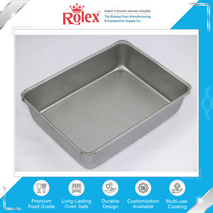 Top Quality Wholesale Oven Safe | Freezer Safe 6" x 8" Size Pav Bread Baking Mould for Industrial and Commercial Baking - Product Image 2
