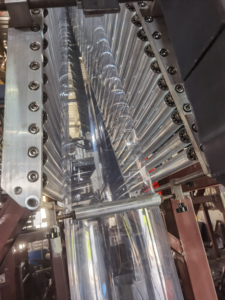 Machine de soufflage de <span class=keywords><strong>film</strong></span> coextrudé ABA à trois couches, haute efficacité pour <span class=keywords><strong>film</strong></span> d'emballage plastique - Product Image 4