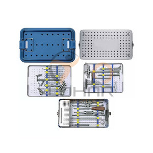 Kit de instrumentos de placas DHS y DCS para cirugía ósea Juego de implantes de placa ortopédica quirúrgica DHS y DCS - Product Image 1