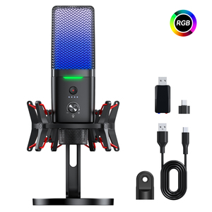 2025 Mô Hình Mới X3W USB Không Dây Microphone Cardioid Condenser Kim Loại Cầm Tay Karaoke/Hội Nghị/Ca Hát Giảng Dạy Microphone - Product Image 4