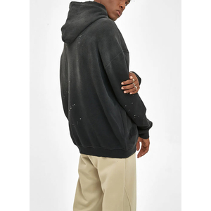 เสื้อสเวตเตอร์แบบสวมหัวโอเวอร์ไซส์ของผู้ชายเสื้อสเวตเตอร์ผ้าฟลีซทรงหลวมใส่ได้ทั้งฤดูหนาวใส่ได้ทั้งผู้ชายและผู้หญิง - Product Image 6