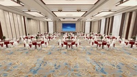 Usine de tapis chinois prix bas machine tissée de haute qualité mur à mur hôtel casino ignifuge anti-dérapant Akminster tapis