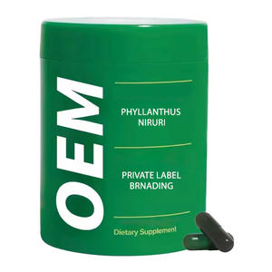 Cápsulas de Extracto Natural de Phyllanthus niruri (Amla), Grosella Espinosa India (Phyllanthus), Disponible para ODM/OEM - Product Image 1