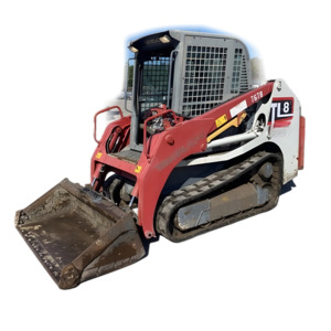 Best Mini Skid Steer Track Loader 2019 TAKEUCHI TL8R Used Powerful Performance Small Skid Steer Loader With Bucket for Sale - Product Image 1
