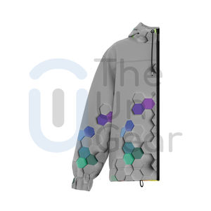 เสื้อแจ็กเก็ตกันลมสไตล์ไฮสตรีทเสื้อแจ็คเก็ตมีซิปปิดเสื้อไนลอนสีทึบด้านหน้าสำหรับผู้หญิงสำหรับฤดูใบไม้ผลิ - Product Image 4