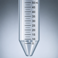 Tube de Centrifugation Conique Stérile de Haute Qualité 50 ml en Polypropylène Gradué avec Bouchon à Vis Anti-fuite pour Laboratoire Scientifique et Usage Médical