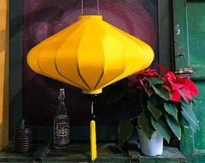 Wholesale Vietnamese Silk <b>Lanterns</b> Handmade Traditional Decorative Latern Autumn New Year Holiday Handmade in Vietnam - Product Image 4