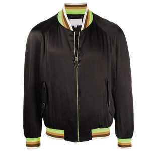 2025 hommes poids lourd mode décontracté fermeture éclair Bomber vestes haute qualité coton brodé université Baseball veste support hiver - Product Image 2