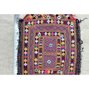 Aplique de fieltro termoadhesivo bordado a mano con pedrería y flor decorativa de PVC de sarga, diseño tribal afgano, para coser. - Product Image 2