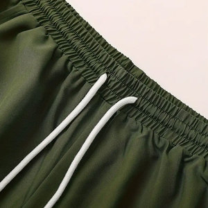 Séchage rapide respirant avec logo personnalisé en gros Logo personnalisé vêtements d'été ensemble de shorts pour hommes ensemble de shorts de course à manches courtes - Product Image 5