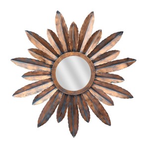 Découvrez le luxe dans votre maison avec ce miroir mural Miroir mural décoratif à cadre en métal de qualité supérieure pour toute décoration intérieure - Product Image 4
