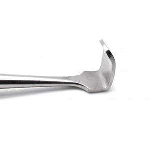 Retracteur chirurgical manuel à double extrémité en acier inoxydable, instrument médical réutilisable pour la rétraction contrôlée des tissus en chirurgie - Product Image 5