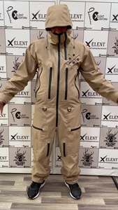 Pantalon de ski unisexe imperméable avec coutures thermosoudées, chaud et ample pour l'hiver, coupe-vent et respirant, grandes tailles, pour la neige - Product Image 6