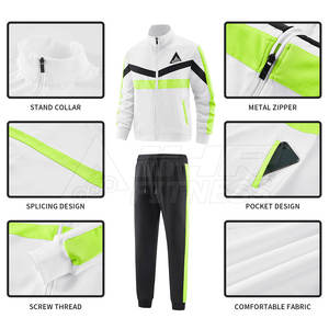 Dernier design, couleur personnalisée, survêtement d'hiver pour homme, respirant, séchage rapide, doux, 100% coton, molleton épais, utilisation en extérieur - Product Image 4