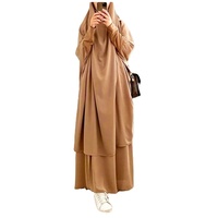 Abaya droit à manches longues pour femmes, couleur unie, noir, nouvelle collection, robe musulmane, broderie, grande taille