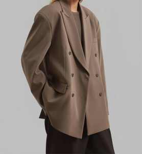 Nouvelle veste blazer en velours pour femme, à bouton unique, polyvalente, pour le bureau, costume élégant, décontracté chic, vêtement professionnel léger à manches longues - Product Image 4