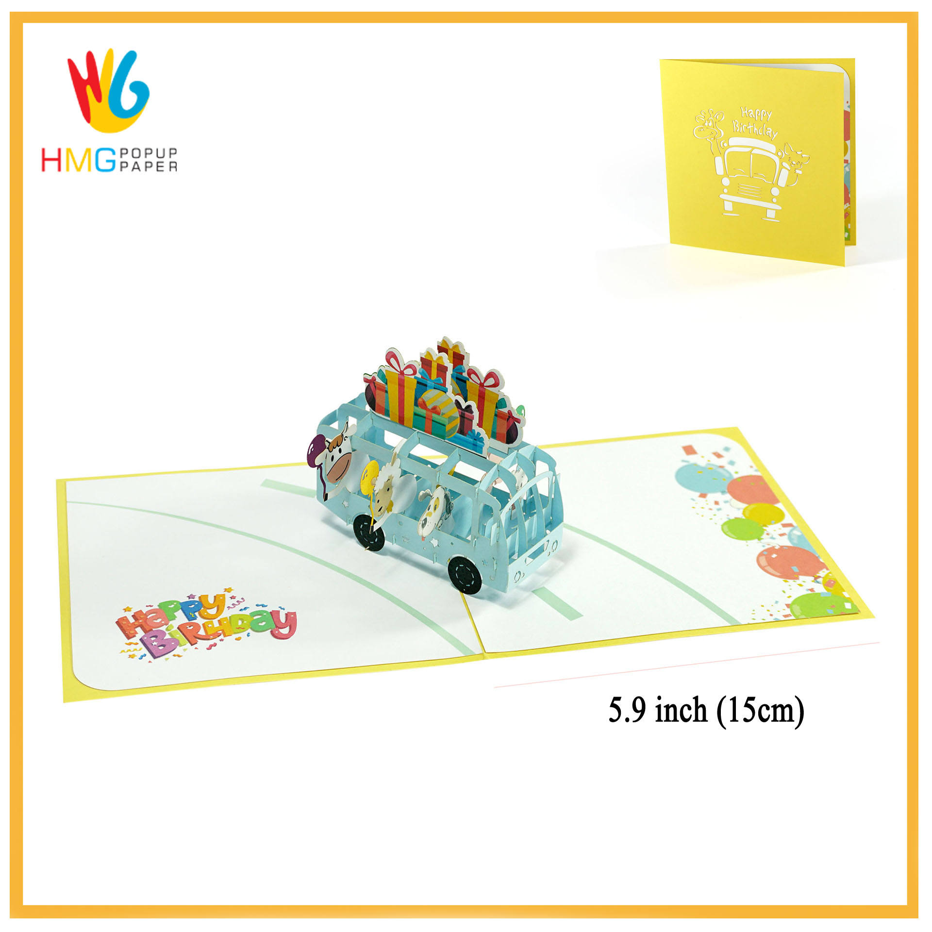 5.9 x 5.9 inch (15x15cm)