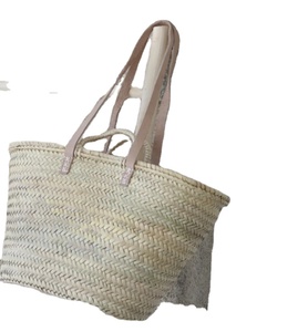 ตะกร้าฟางสานถุงกระดาษมีเชือกถักโครเชต์กระเป๋าชายหาดส่งตรงจากผู้ผลิตอินเดีย - Product Image 1