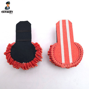 Tarifa al por mayor CAVALRY SKT COMPANY Pilot Uniform Ceremonial Shoulder Board Material de poliéster liso brillante Cómodo de usar - Product Image 6